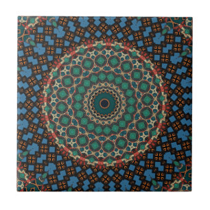 Modern  kaleidoscope Ceramic Tile