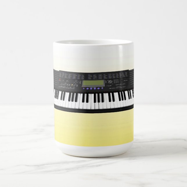 Modern Keyboard Synth: 3D Model: Mug (Center)
