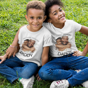 Modern   Kids   Smudge Photo Memorial T-Shirt