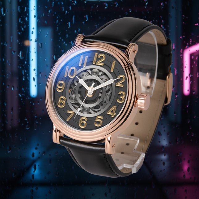 Modern Kinetic Metal 3D Depth Watch Face Gift (Creator Uploaded)