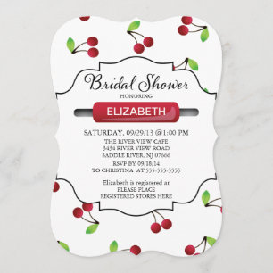Modern Kitchen Bridal Shower Invitation