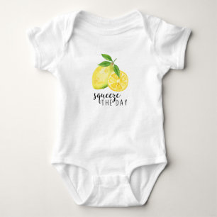MODERN KITCHEN LEMON PUN BABY BODYSUIT