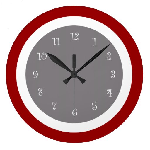 Image of Modern Kitchen Wall Clocks