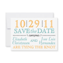 Modern Knot Save the Date