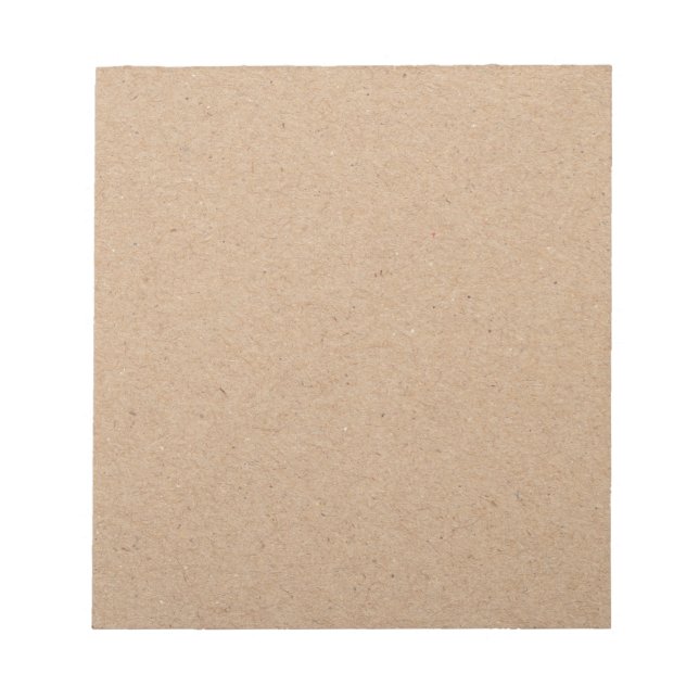 Modern kraft paper background for scrapbooking art notepad (Front)