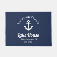 Modern Lake House Family Name  