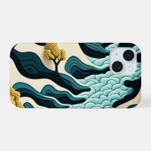 Modern Landscape iPhone 15 Case