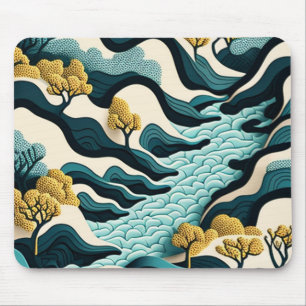 Modern Landscape Mouse Mat