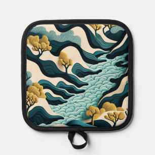 Modern Landscape Pot Holder