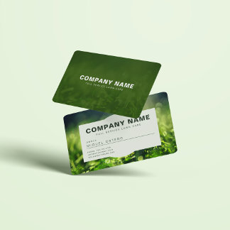 Modern Landscaping and Lawn care Business Card