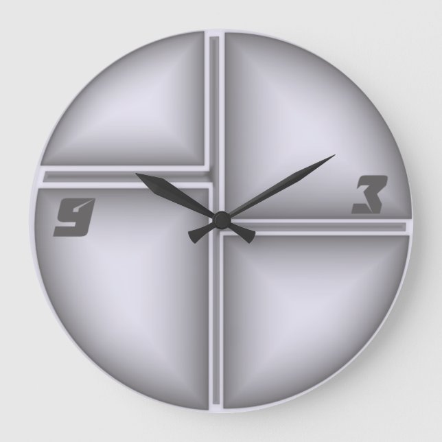 Modern Large Clock (Front)