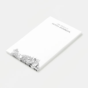 Modern Las Vegas Professional Gift Personalised Post-it Notes