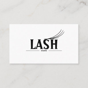 Modern Lashes & Brows  Business Card