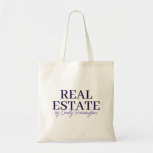 Modern Lavender Real Estate Agent Tote Bag