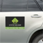 Modern Lawn Care/Landscaping Grass Logo Black