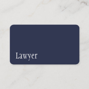 Modern Lawyer Business Card