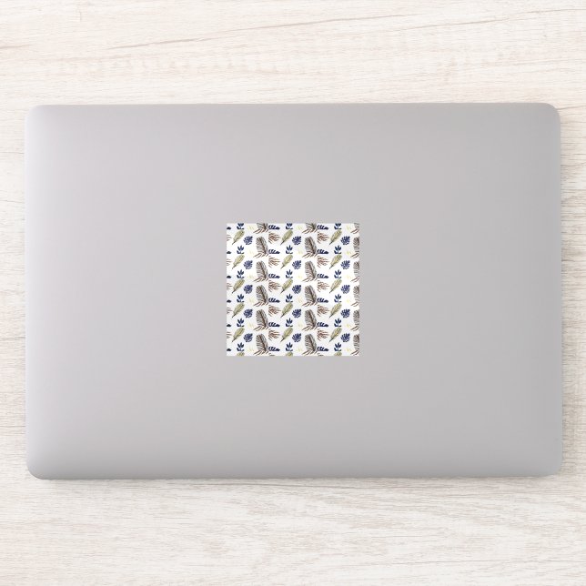 Modern Leaf Pattern  (Computer)
