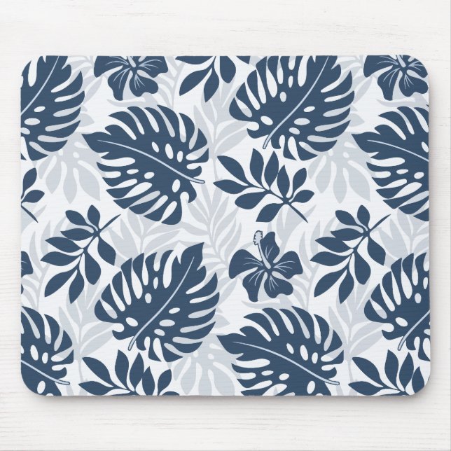 Modern leaf pattern mouse mat (Front)