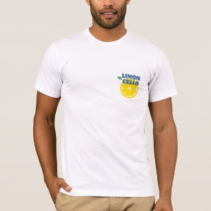 Modern Lemon White Limoncello Cocktail Gift Merch T-Shirt