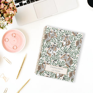 Modern Leopard Foliage Planner