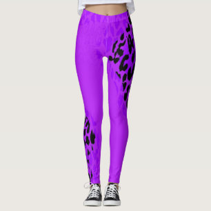 Modern Leopard Skin Pattern #33 Leggings