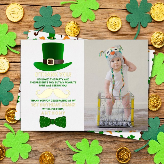 Modern Leprechaun St. Patrick's Day Birthday Real (Creator Uploaded)
