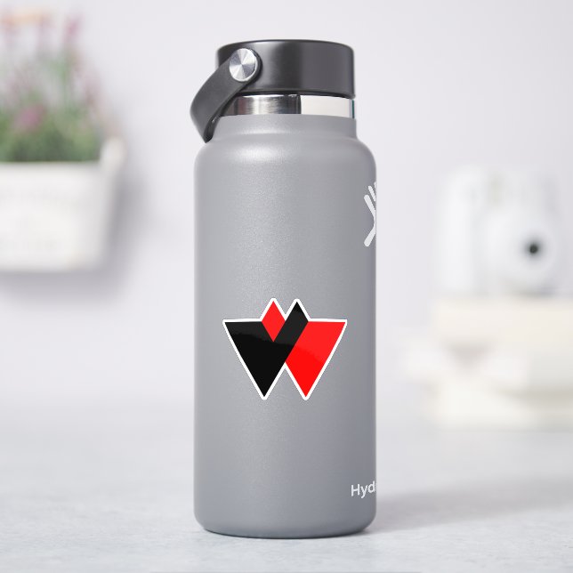 Modern Letter W Monogram (HydroFlask)