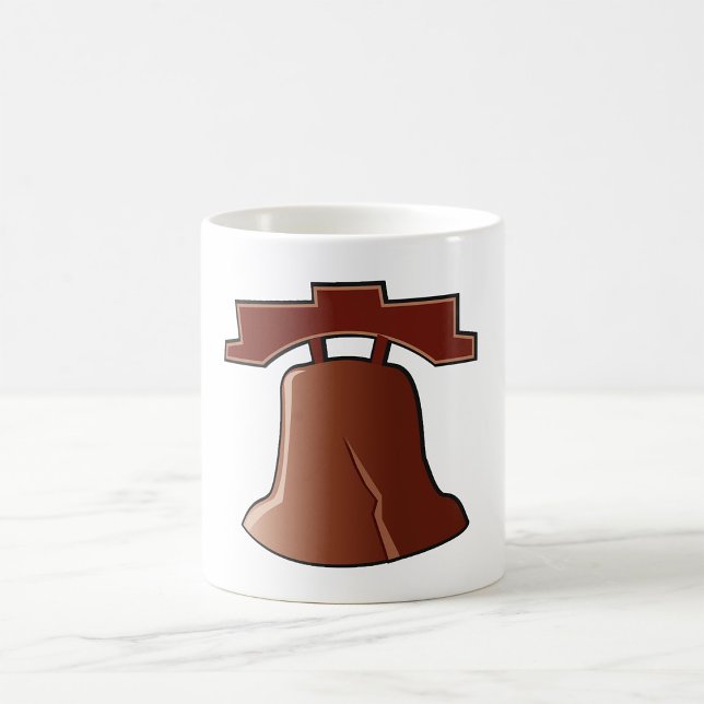Modern Liberty Bell Patriotic Philadelphia Icon  Coffee Mug (Creator Uploaded)