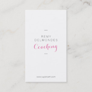 Modern light business card