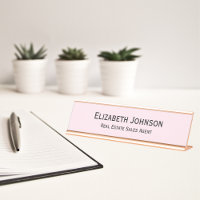 Modern Light Pink Professional Business Office