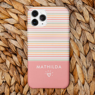 Modern light stripes iPhone 15 case