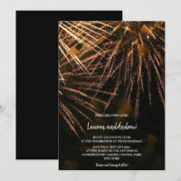 Modern Lightning Fire Wedding