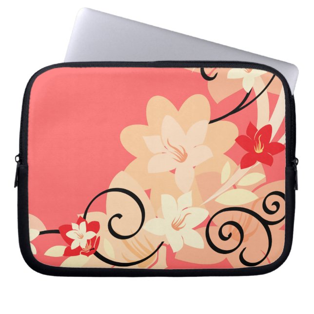 Modern Lillie's Laptop Sleeve (Front)