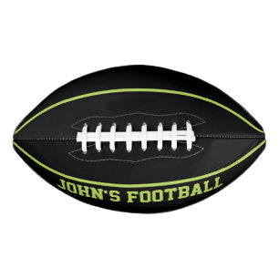 Modern LimePersonalized Kid's  Football American Football