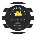 Modern Limoncello Black Stripe