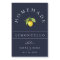 Modern Limoncello Blue Mini Beverage Label