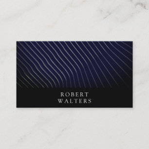 Modern Line Artwork Business Card