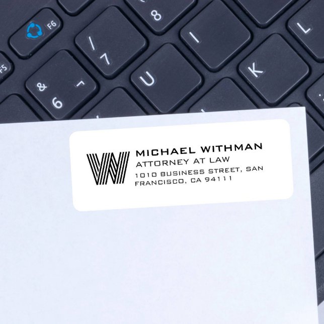 MODERN LINE MONOGRAM CORPORATE LAWYER ACCOUNTANT (Creator Uploaded)