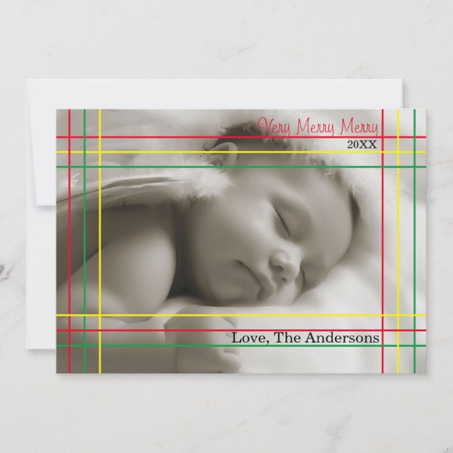 Modern Lines - Christmas Card (Front)