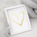 Modern Lines Heart Foil Prints<br><div class="desc">Modern Lines Heart Foil Prints</div>