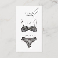 Modern Lingerie Bridal Shower Size