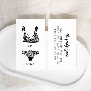 Modern Lingerie Panty Game Size Insert