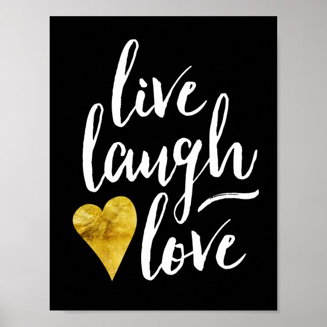 Modern Live, Laugh, Love Print (8.5x11) (Front)