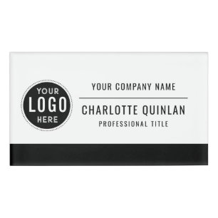 Modern Logo Business Name Tag