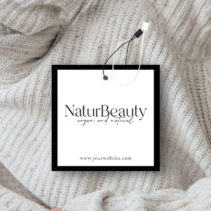 Modern Logo Clothing Hang Tag