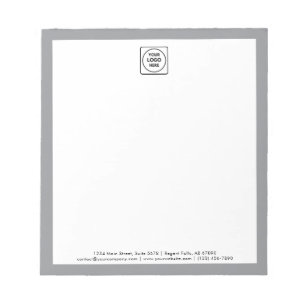 Modern Logo Corporate Branding Memo notepad