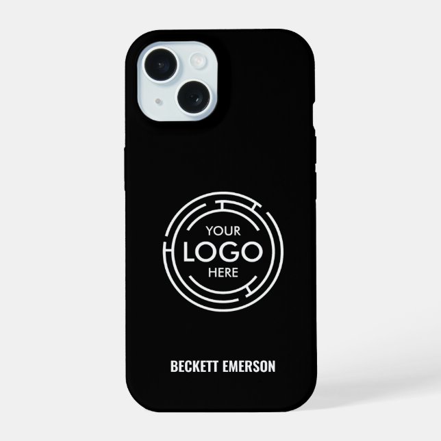 Modern Logo  iPhone 15 Case (Back)