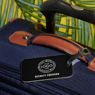Modern Logo  Luggage Tag