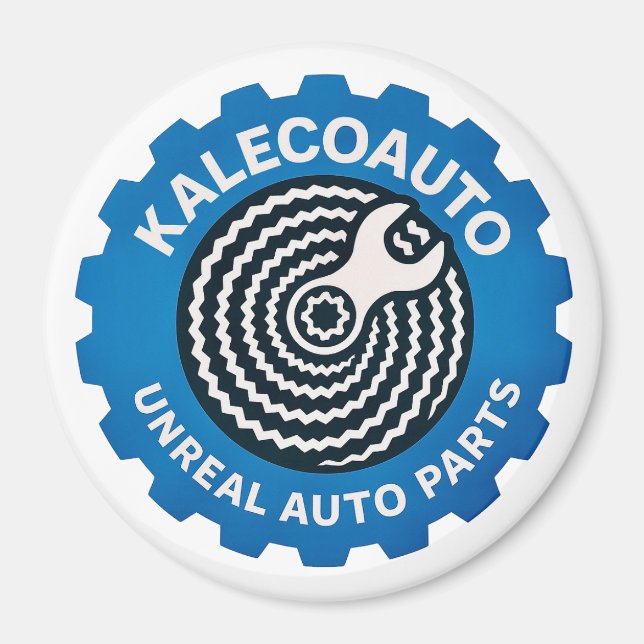 Modern Logo Magnet (Front)