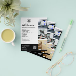 Modern Logo Marketing Creative Business Flyer